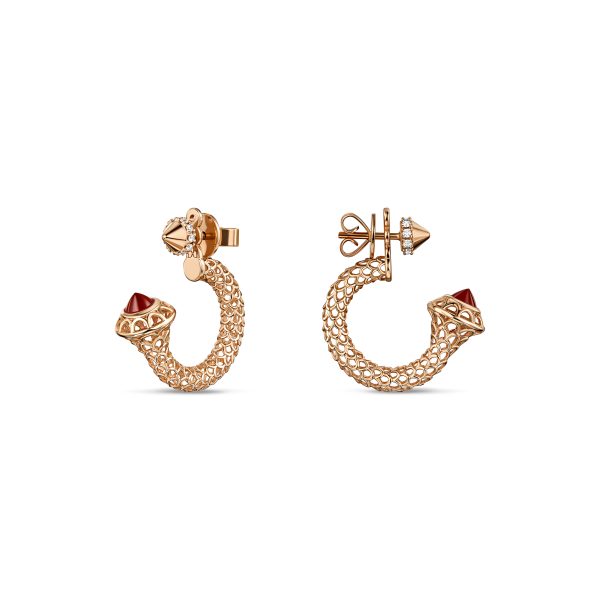 Ladon Earrings- in rose gold